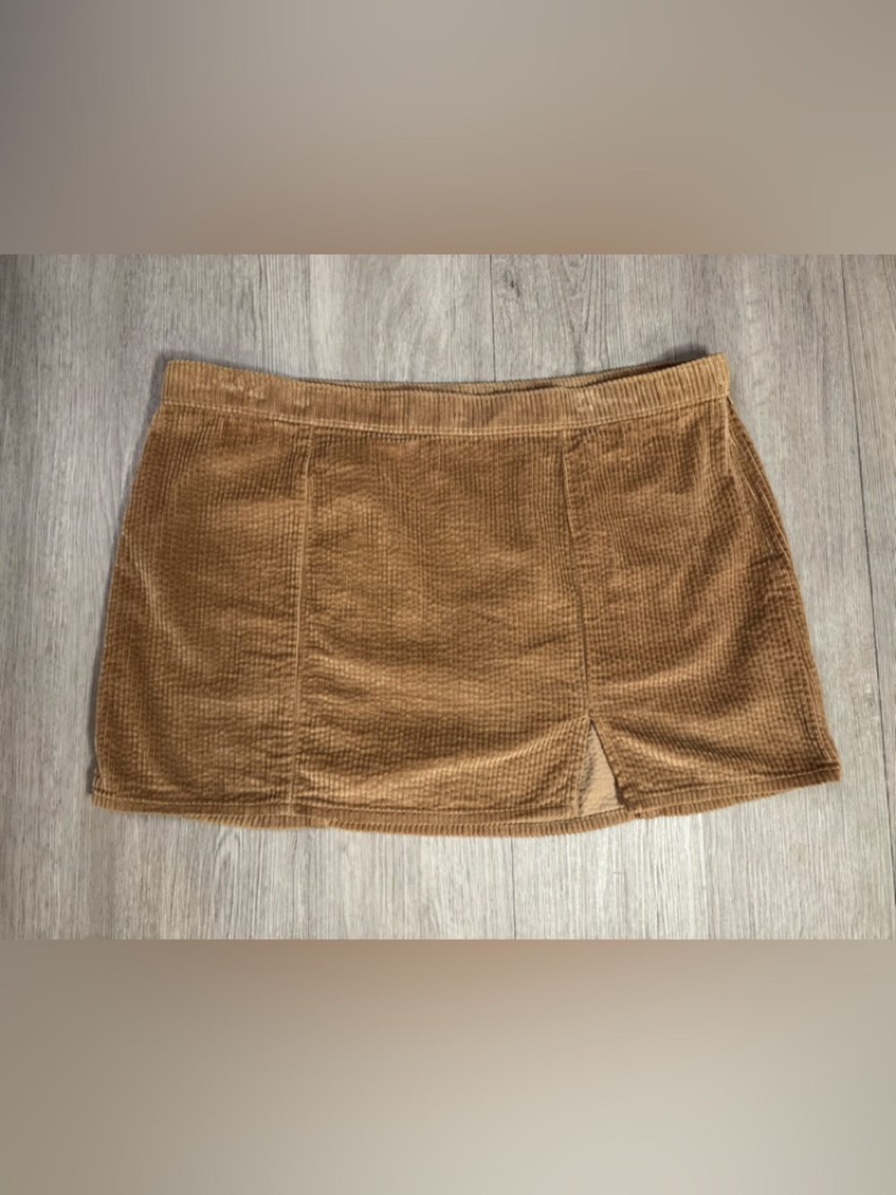 Aerie Women’s Brown Corduroy Mini Skirt Size large